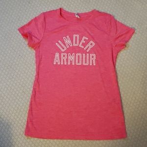 Under Armour Pink T-Shirt S